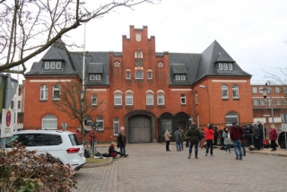 La presó de Neumünster (Alemanya) amb expectació mediàtica, el 28 de març 