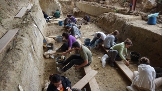 Excavacions al Barranc de la Boella, a la Canonja, durant la darrera campanya