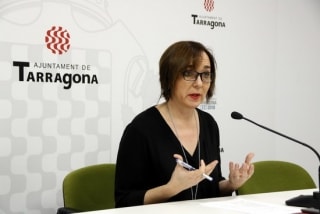 La regidora de Neteja de l&#039;Ajuntament de Tarragona, Begoña Floria