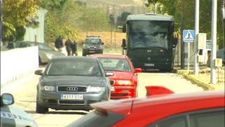 El cotxe oficial de Carme Forcadell, un Audi platejat, ha sortit escortat de la presó de dones d&#039;Alcalá-Meco