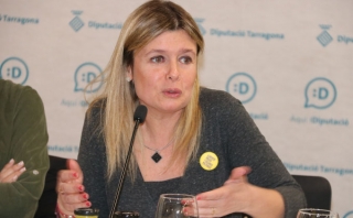 La presidenta de la Diputació de Tarragona, Noemí Llauradó 