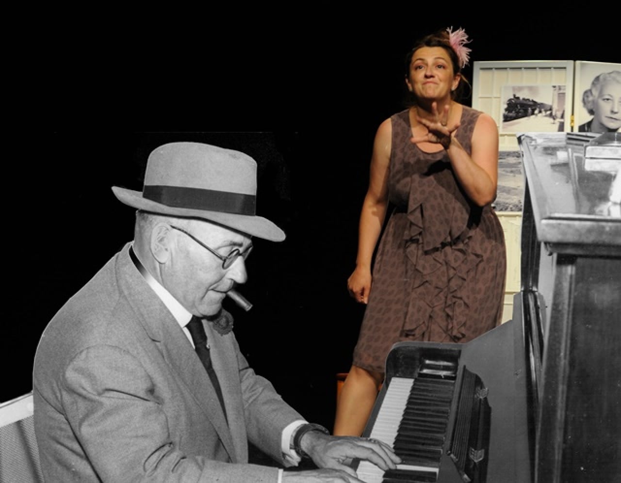 L&#039;actriu i cantant Núria Esquius i el pianista Jorge Varela presentaran aquest diumenge al Teatre el Magatzem l&#039;espectacle concert &#039;Històries de l’avi&#039;