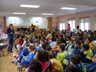 Imatge d&#039;arxiu d&#039;una classe a l&#039;Escola Municipal de Música de Tarragona