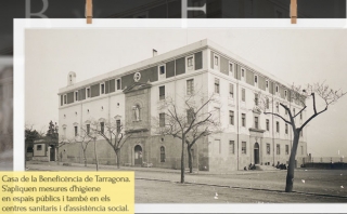 La Casa de la Beneficiència de Tarragona durant la grip de 1918 acollia infants sense família i persones grans sense recursos