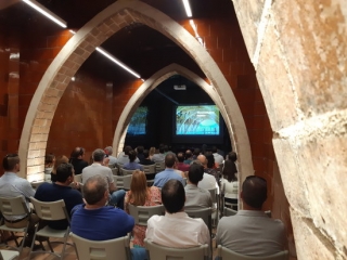 Presentació del projecte al celler d&#039;oferta enoturística a l&#039;entorn dels cellers modernistes, al celler de Vila-rodona