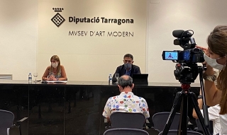 La presidenta de la Diputació de Tarragona, Noemí Llauradó, i el diputat delegat del Servei d&#039;Assistència al Ciutadà, Joan Josep Garcia, han presentat la nova convocatòria d&#039;ajuts al Museu d&#039;Art Modern de Tarragona