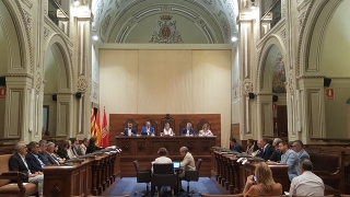 Imatge del ple de la Diputació de Tarragona celebrat aquest dimarts 
