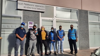Membres de l’ONG Islamic Relief Espanya, a la Federació d&#039;Associacions de Veïns de Tarragona (FAVT)
