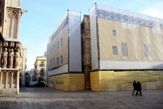 Imatge d&#039;arxiu de l&#039;edifici de Ca l&#039;Ardiaca, des del pla de la Seu de Tarragona