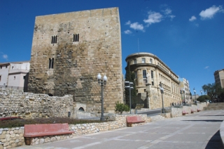 Imatge d&#039;arxiu de l&#039;edifici del Pretori romà, a Tarragona