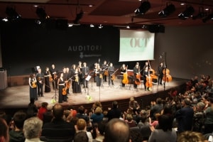 L&#039;Orquestra de Cambra de Tarragona (OCTA), durant un concert celebrat a l&#039;Auditori Diputació.