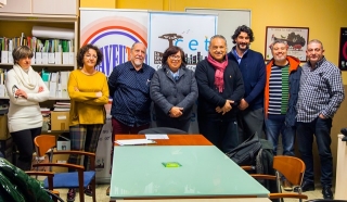 Imatge durant la reunió entre la Comissió de Salut i Ramon Descarrega, gerent de la Regió Sanitària del Camp de Tarragona