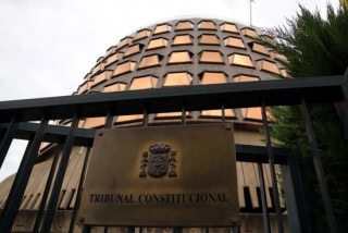 Imatge de la façana del Tribunal Constitucional