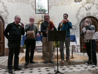 El grup de música tradicional Ço de Botafoc