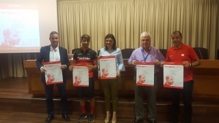 Presentació de la quarta edició de la Santander Triathlon Series del Port de Tarragona