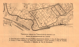 Assaig de reconstrucció de la topografia urbana de Tarraco i del port romà, als segles II i III