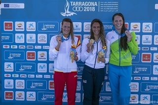 Les nedadores catalanes que han aconseguit medalla aquest dissabte als Jocs Mediterranis