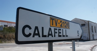 Calafell reclama la retirada dels guarda-rails perillosos a la carretera de la Cobertera