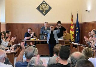 Investidura de Josep Masdeu com a alcalde de la Selva del Camp