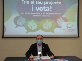 El regidor d&#039;Acció Comunitària, Participació i Igualtat, Jordi Cartanyà, ha anunciat avui el període de votació de les propostes seleccionades dels Pressupostos Participatius 2020