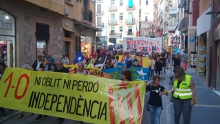 Manifestació d&#039;aquesta tarda pels carrers de Tarragona