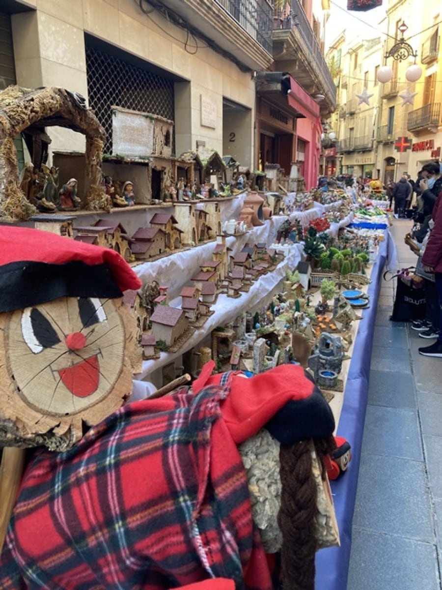 Imatge d&#039;una parada del Mercat de Nadal de Valls