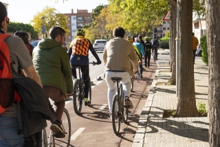 Avui s’ha inaugurat el nou carril bici que uneix la Plaça Imperial Tàrraco i els campus Catalunya i Sescelades