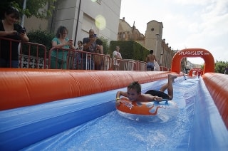 El Tobogan Splash, una de les atraccions amb més poder de convocatòria de l&#039;Estiu Actiu 