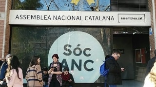 Seu de l&#039;Assemblea Nacional Catalana (ANC), a Barcelona