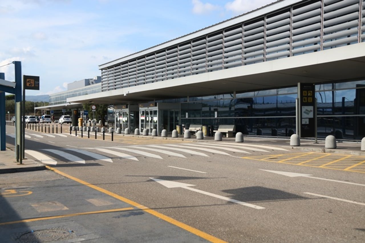 Imatge de les instal·lacions de la terminal de l&#039;Aeroport de Reus