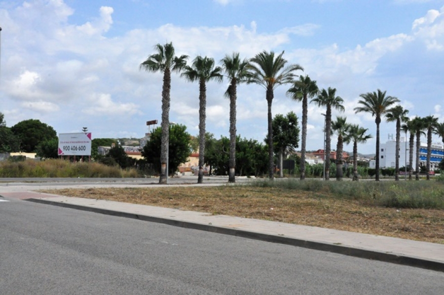 Imatge dels terrenys on es construirà la nova comissaria dels Mossos d&#039;Esquadra a Torredembarra