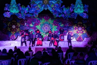 Santa Coloma de Queralt va rebre els Reis d&#039;Orient amb un espectacle de música, llums i colors