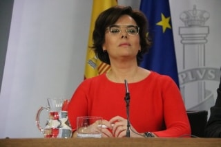 La vicepresidenta del govern espanyol, Soraya Sáenz de Santamaría, en una imatge d&#039;arxiu