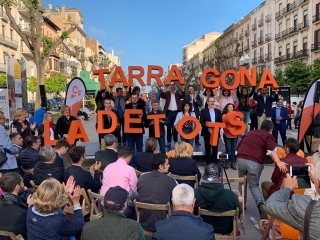 Ciutadans ha presentat avui a la Rambla Nova el lema &#039;La Tarragona de tots&#039; per a les eleccions municipals