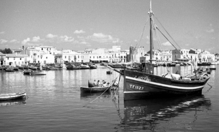 Una de les imatges que Antoni Campañà va captar al Port de Cambril