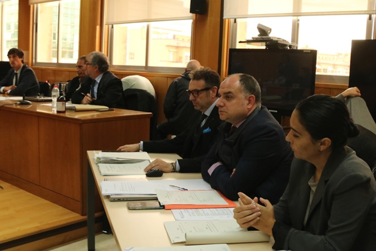 Advocats i els acusats d&#039;un delicte d&#039;assassinat en un robatori a Masllorenç en la segona jornada del judici celebrat a l&#039;Audiència de Tarragona