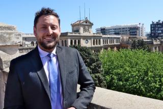 L&#039;alcalde de Tarragona, Rubén Viñuales,al terrat de la Tabacalera