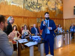 Oriol Pallissó i Balanyà ha estat investit, aquest dissabte 17 de juny, nou alcalde de Montblanc