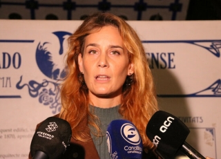 La presidenta d&#039;En Comú Podem, Jéssica Albiach, a Sitges