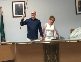 Amadeu Benach és el nou alcalde de Banyeres del Penedès.