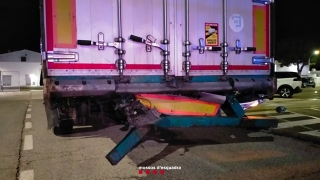 Camió sinistrat del camioner detingut a Montblanc per conduir sota els efectes de l&#039;alcohol, que va provocar un accident a l&#039;N-240