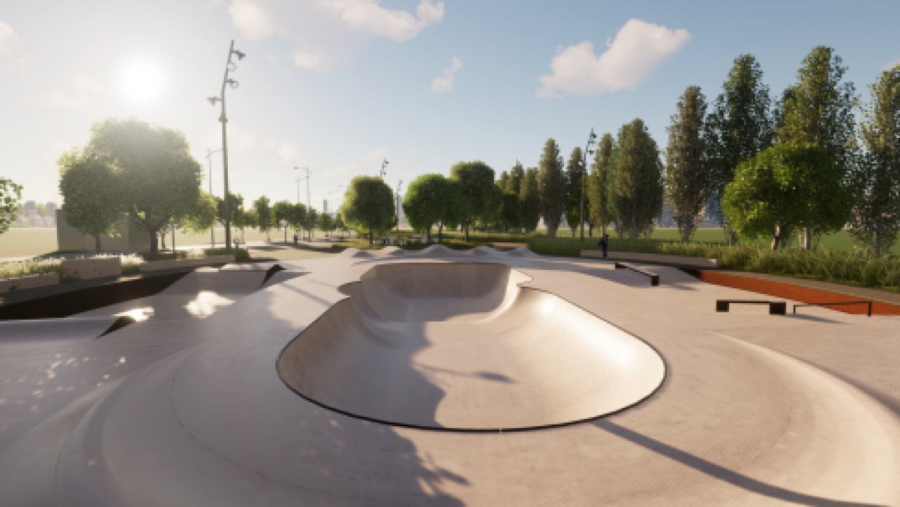 El nou Parc del Lliscament de Reus inclou tres zones per a la pràctica esportiva intergeneracional: el nou skatepark, el parc de cal·listènia i l l’àrea de petanca