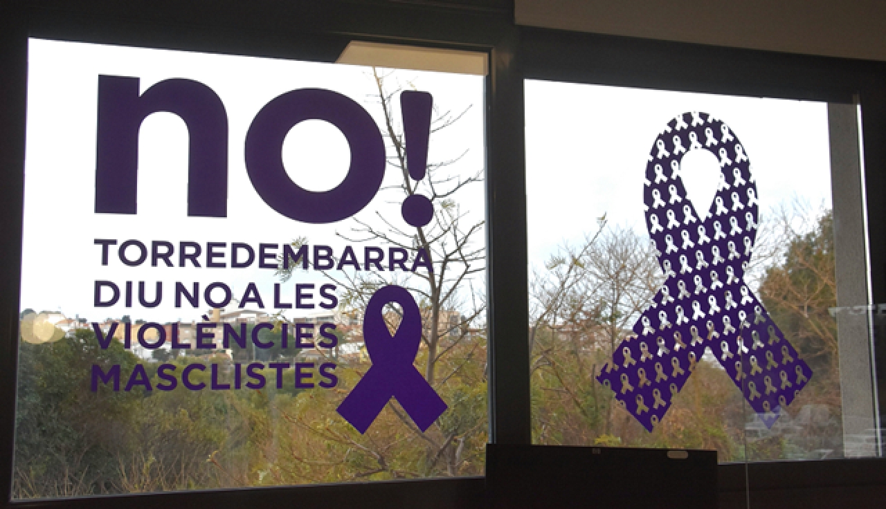Torredembarra commemora aquests dies el 25N-Dia internacional per a l’eliminació de la violència envers les dones 