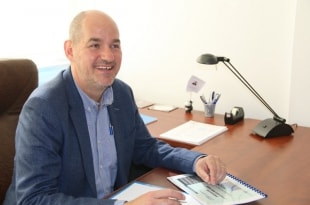 Jordi Roca, a la seu del PP de Tarragona, ciutat on va ser regidor del 2007 al 2015.