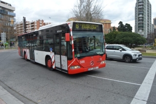 Imatge d&#039;un autobús de l&#039;Empresa Municipal de Transports (EMT) de Tarragona