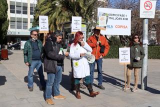 El sindicat CATAC-CTS, concentrat davant les portes de l&#039;Hospital Joan XXIII de Tarragona