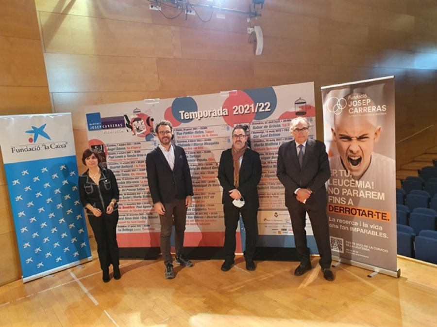 Presentació a Vila-seca de la Gala Benèfica de la Fundació Carreras Josep Contra la Leucèmia