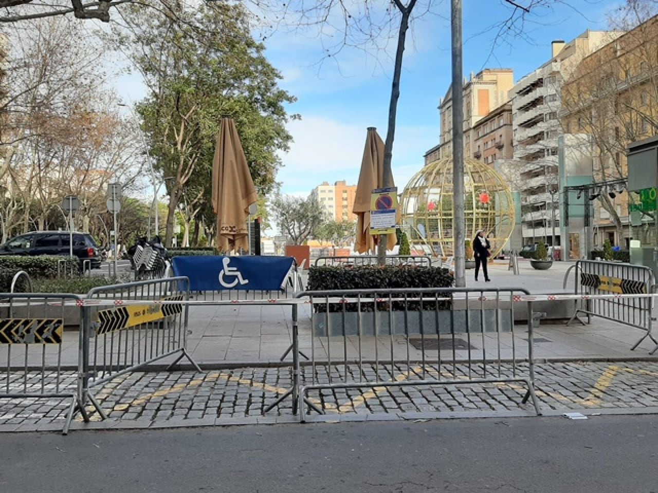 L&#039;Ajuntament de Reus ha habilitat una zona a la plaça de la Llibertat per a totes aquelles persones amb mobilitat reduïda