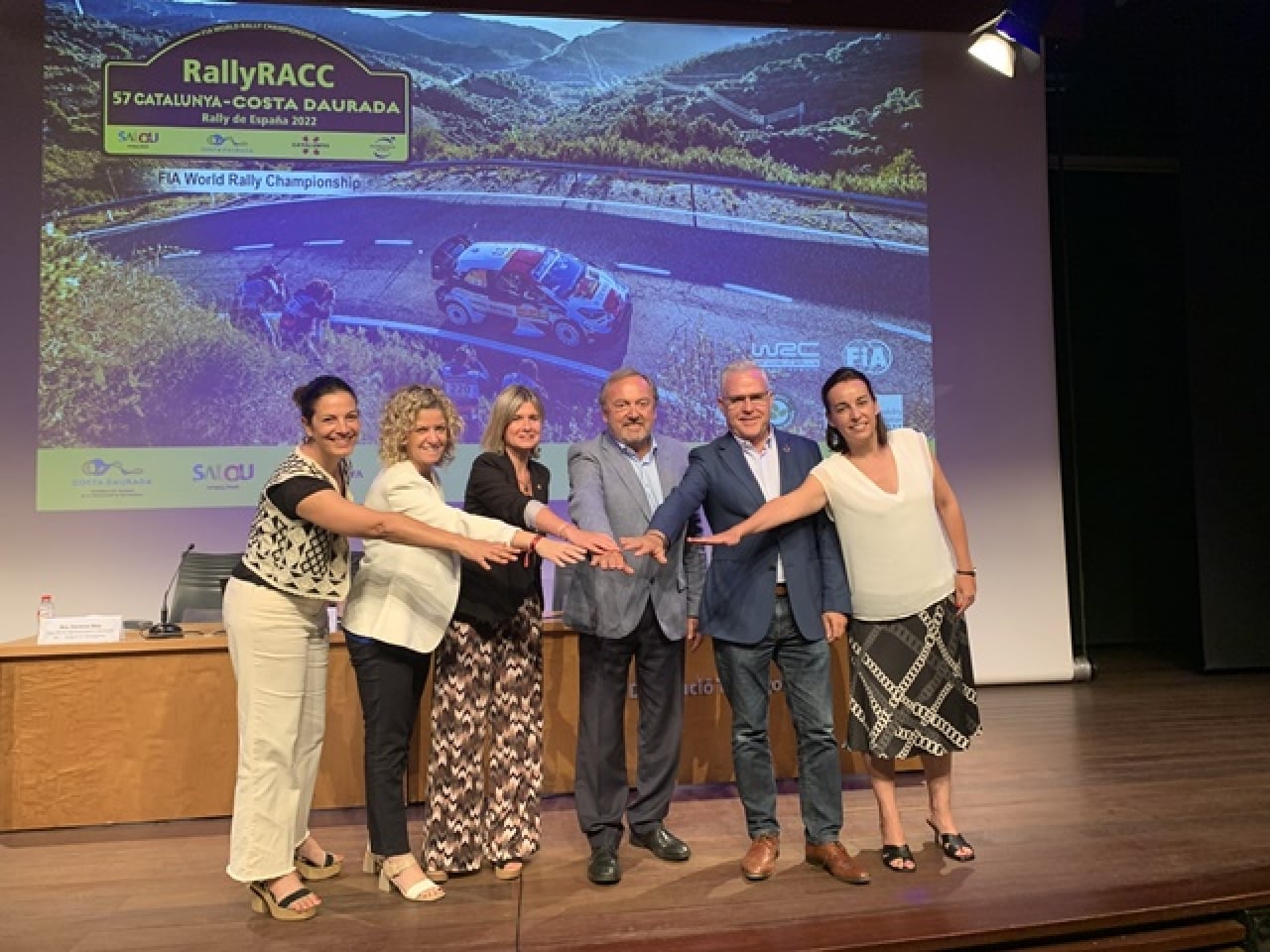 Presentació de la 57a edició del RallyRACC Catalunya-Costa Daurada a l&#039;Auditori Diputació