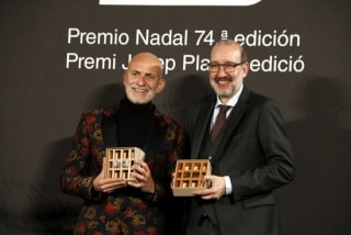 Pla mig d&#039;Antoni Bassas i Alejandro Palomas, guanyadors dels premis Josep Pla i Nadal
